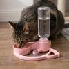 Non-Slip Suction Base Cat Automatic Water Dispenser Large Capacity Cat Water Feeder  Outdoor