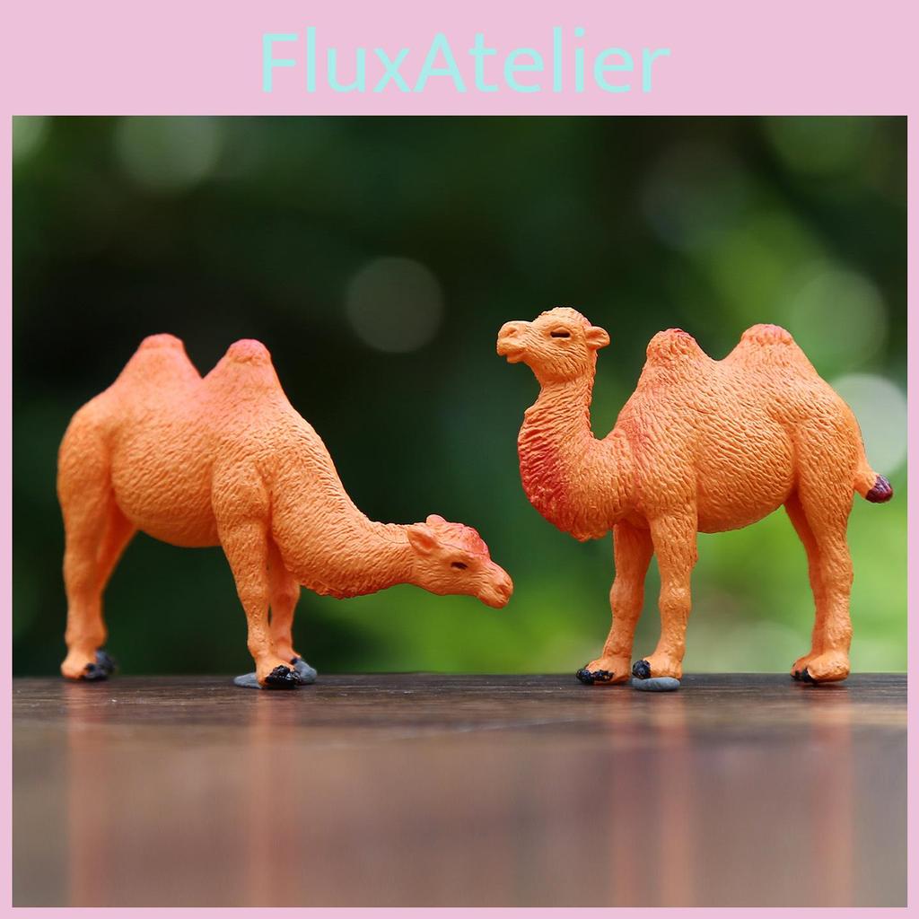 Pvc Bionic Animal Aquarium Landscape Camel Model For Home Office Decor