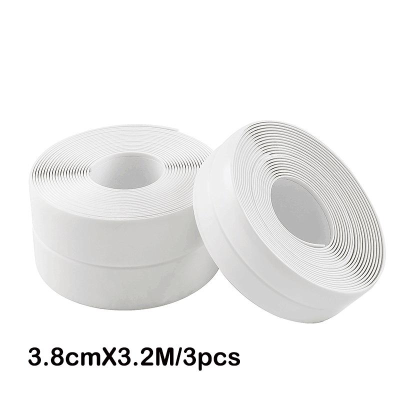 

2.2x3.2м ПВХ Ущільнювальна Стрічка Для Ванної Кімнати, Ванни, Туалету, Кухні, Герметизуюча Стрічка, Самоклеюча, Водонепроникна, Настінна Наклейка, Стрічка Захисту від Плісняви 3.2M