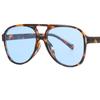 Fashion Double Beam Sun Glasses Unisex Anti-UV Spectacles Frog Mirror Eyeglasses Google Ornamental Simplity Pilot Sunglasses