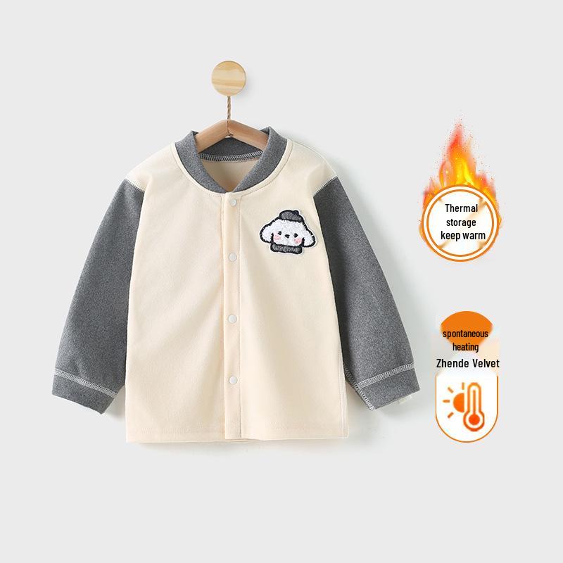 De Jong Warm Open-Top Newborn Autumn PJs Base Layer for Boys & Girls
