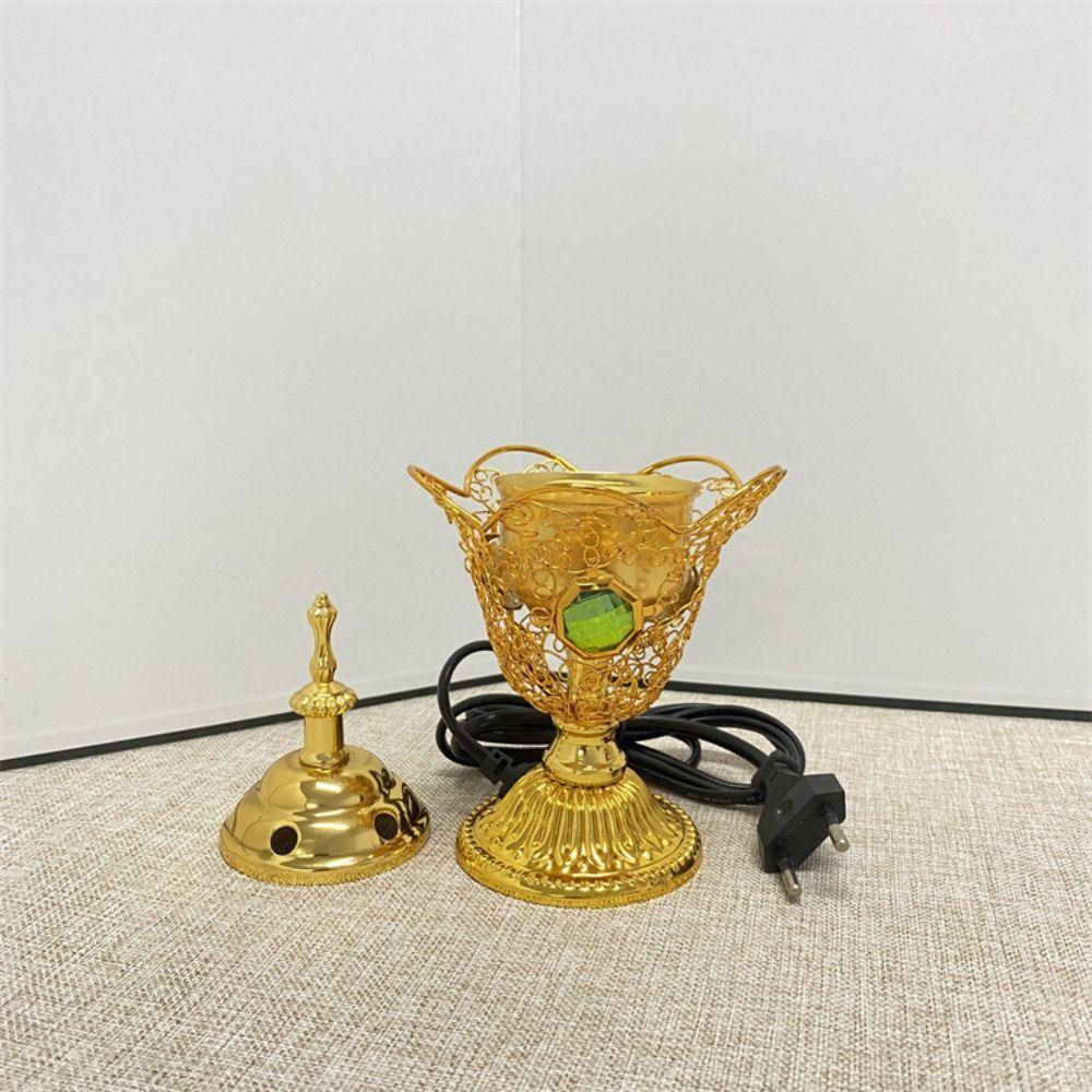Easy Use Church Sandalwood Furnace EU Plug Arabic Electric Incense Furnace  Middle East