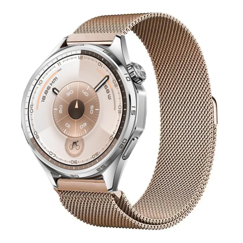 22mm 20mm Mailänder Armband für Huawei Watch GT6 5 Pro/GT6 5 4 3 46mm Magnetisches Armband für Huawei Watch 4 Pro/GT3 Pro 46 42mm Band