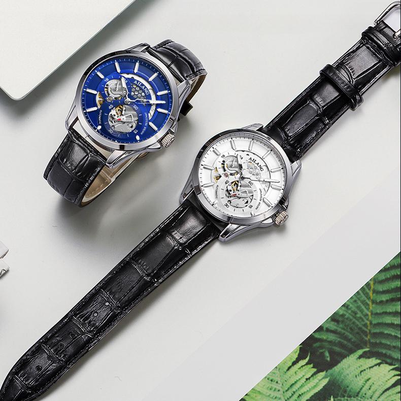 AILANG Hohle mechanische Uhr Herrenuhr Neue vollautomatische Trend-Herrenuhr