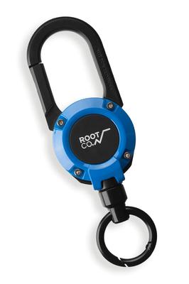 ROOT GRAVITY MAG REEL 360 Magnetic Carabiner Reel CO. (Blue/Gloss)