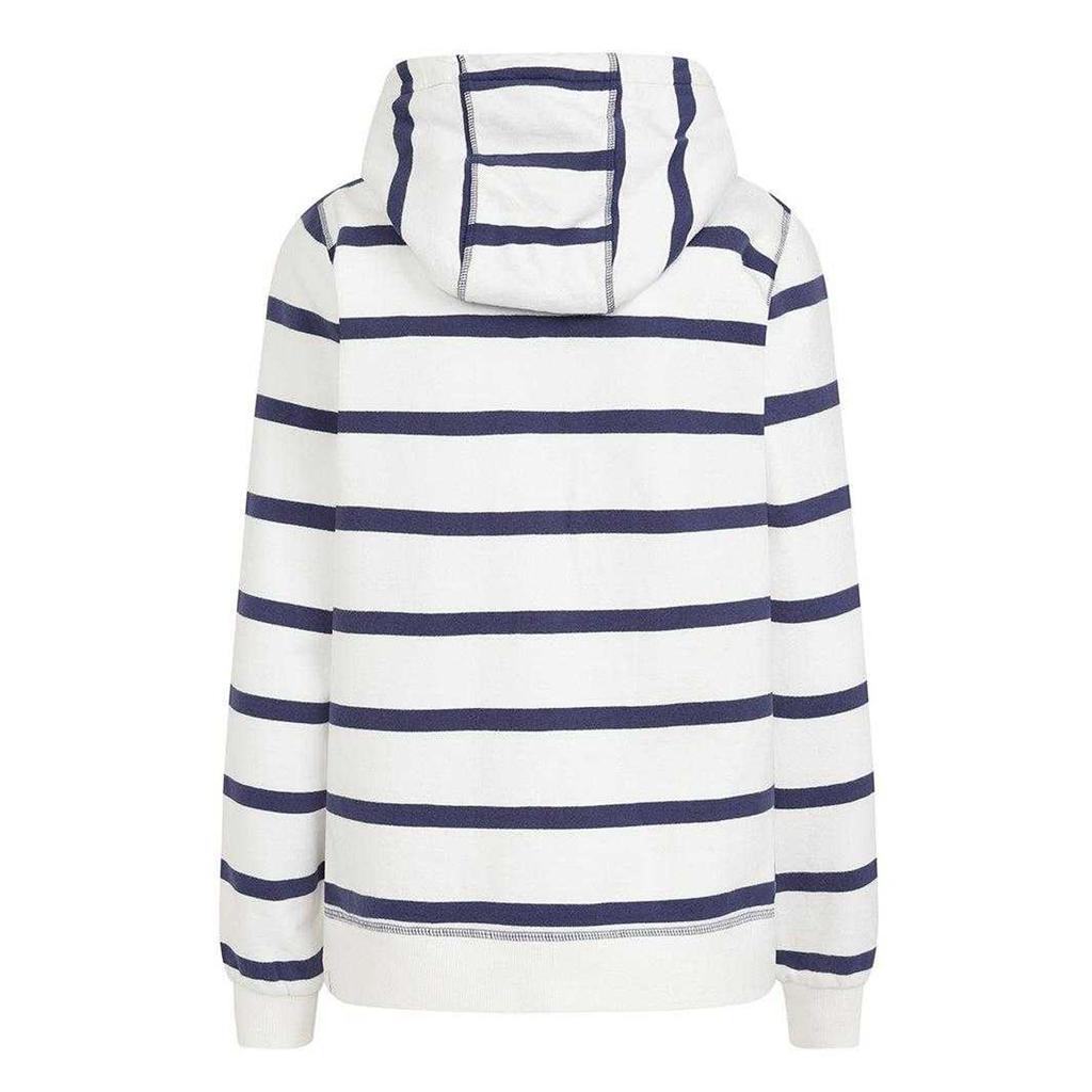 Lazy Jacks Womens/Ladies Striped Full Zip Hoodie