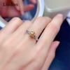 Lindon Classic  Zircon Ring Ladies Jewelry Wedding Promise Party Gift