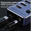 10/7 Port USB HUB USB 3 0 5Gbps Splitter Multiple Extension Dock with Independent Switch 12V Power Adapter for PC Laptop Tablets