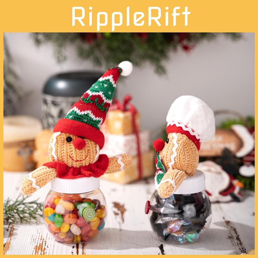 Mann Lebkuchen Weihnachten Süßigkeitenglas Mit Kreativer Aufbewahrung Für Party Geschenk Auslage