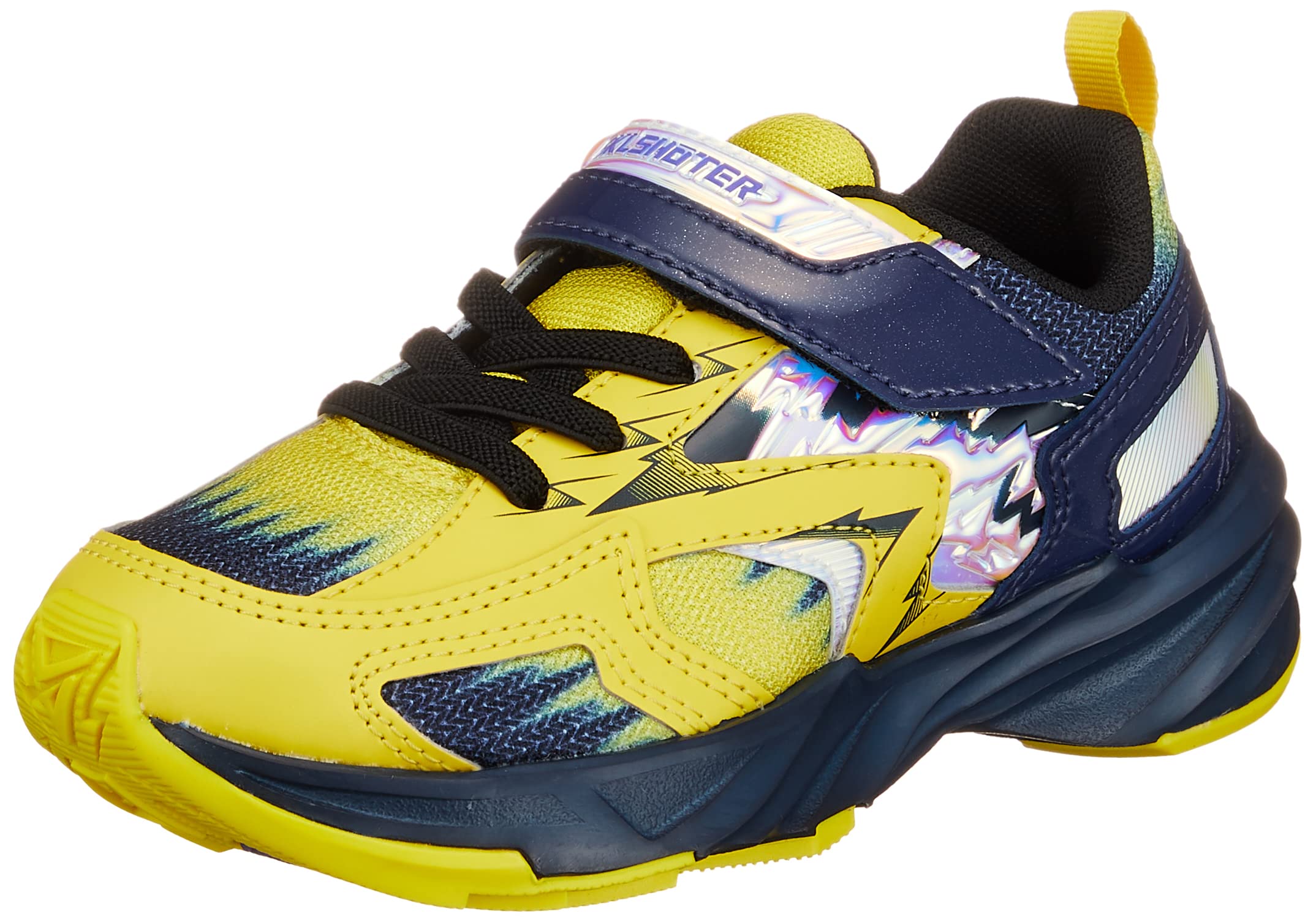 

Athletic Lightning 2E [Skill Shooter] Sneakers, Shoes, Magic, Skill, 17-24.5cm, 0.5cm Available, Boys, Kids, SK0026, Yellow, 20.0 cm,