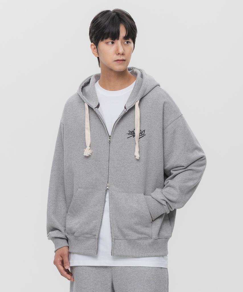 Alvinclo Ritual Two-Way Zip-Up Hoodie Azh265 (2 Colors)