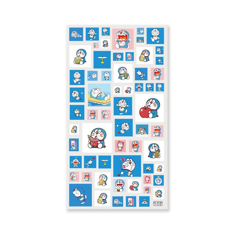 Sky Original Doraemon Embossed Cartoon Sticker - Cute DIY Journal & Phone Case Decoration