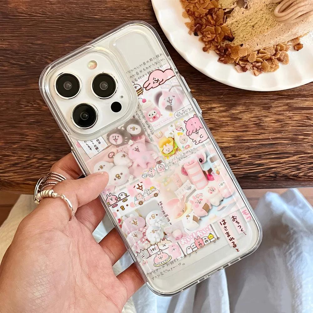 Nytt Sött Mjau Ledande Fodral för Telefon för Samsung Galaxy A55 A35 A25 A15 A05s A54 A24 A14 A06 A05 A13 A53 A33 A23 4G 5G Baksida