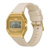 Authorized Ice-watch Watch, Men's and Women's, 022732, ICE Digit Retro, Metal, Gold, Mirror, Almond Skin, Small, 32mm, Digital