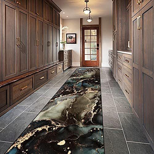 Luxurious Marble Colorful Gold Color Mat Bathroom Bedroom Door Rug Kitchen Balcony Living Room Entrance Carpet Home Decoration
