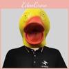 Adorable Large Beaked Yellow Duck Head Mask For Fun Halloween Party Decorations