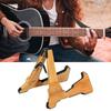 Folding Acoustic Guitar Stand Adjustable Electric Guitar Display Stand Light Weight Floor Guitar Holder Enduring