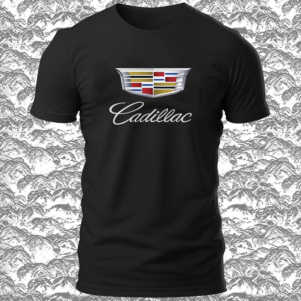 

New Cadillac Logo Luxury T-Shirt Size S-5XL Made in the USA Unisex T-Shirt XXXXL