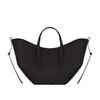 Polene 2024 Large Retro Lychee Pattern Wing Tote Handbag for Women