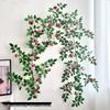 Hochwertige künstliche Rosenranke für florale Wanddekoration