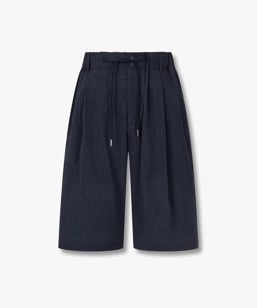 STUDIO TOMBOY [Men] Wrinkle String Half Pants_Navy 91M6231051