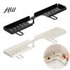 Sink Side Storage Foldable Faucet Rack, 180 Degree Straight Deployment And 90 Corner Kitchen Caddy Turn Two Installation Way, Durable Carbon
