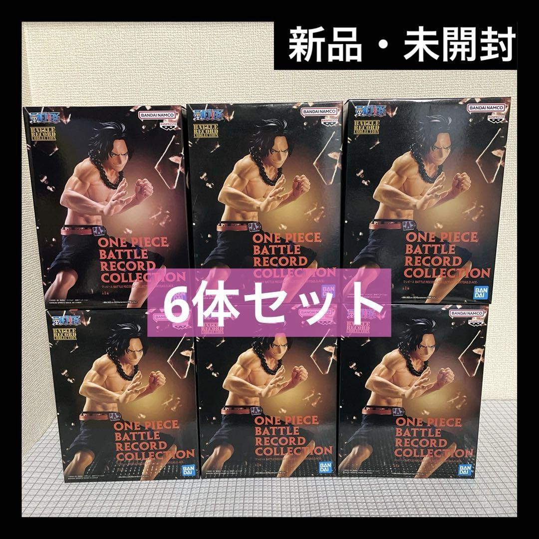 

[USED] One Piece Figure Ace BATTLE RECORD 6 Figures