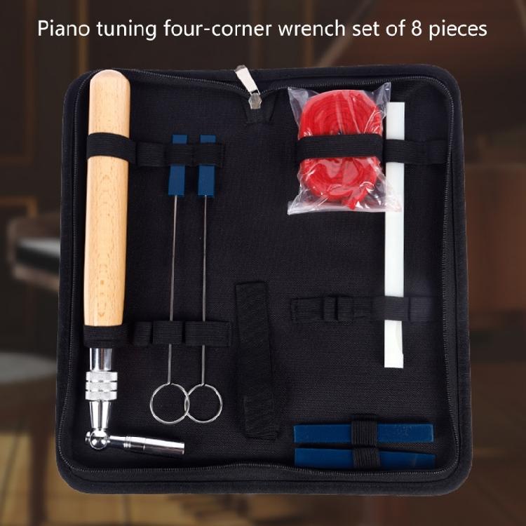 Piano Tuner Tool Set Heavy Duty Piano Tuning Tools Set Ergonomic Wrenches And Hammers For Efficient Sound Adjustments