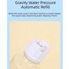 Large Capacity Cat Automatic Water Dispenser Non Slip Base Pet Water Bowl  Travel