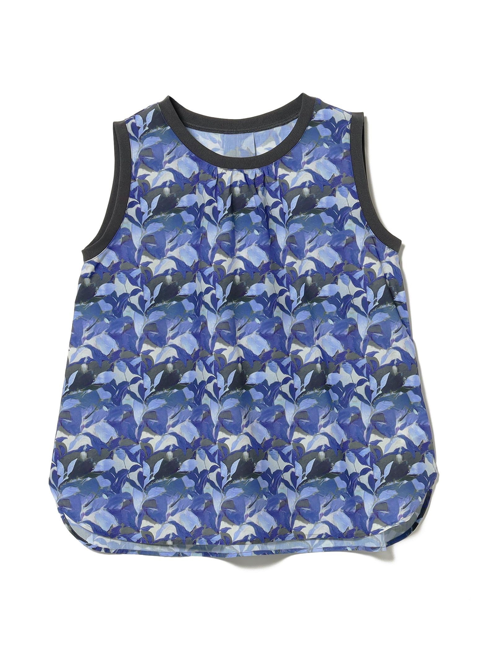 

B:MING LIFE STORE by BEAMS Women s All-Over Print Blouse, Blue, One Size