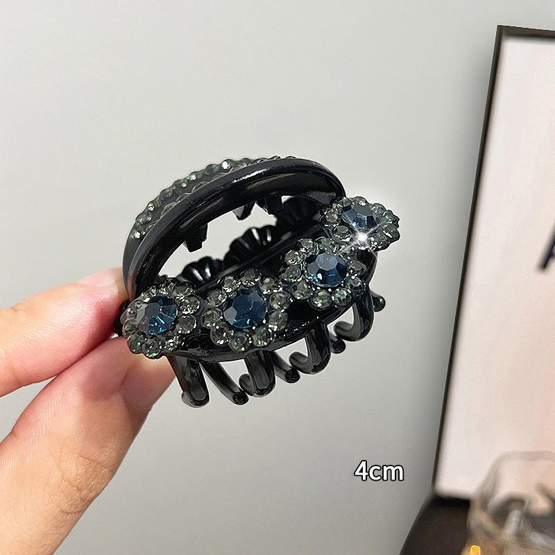 Vintage  Flower Hair Claws Women   Hairpins Clamps Crab Ponytail Barrette Girls Hair Accessories