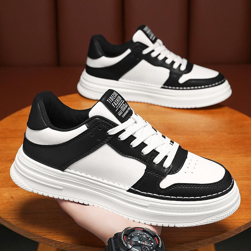 

Autumn men s shoes new breathable shoes men s versatile platform white shoes sports and leisure flat shoes trendy shoes 44