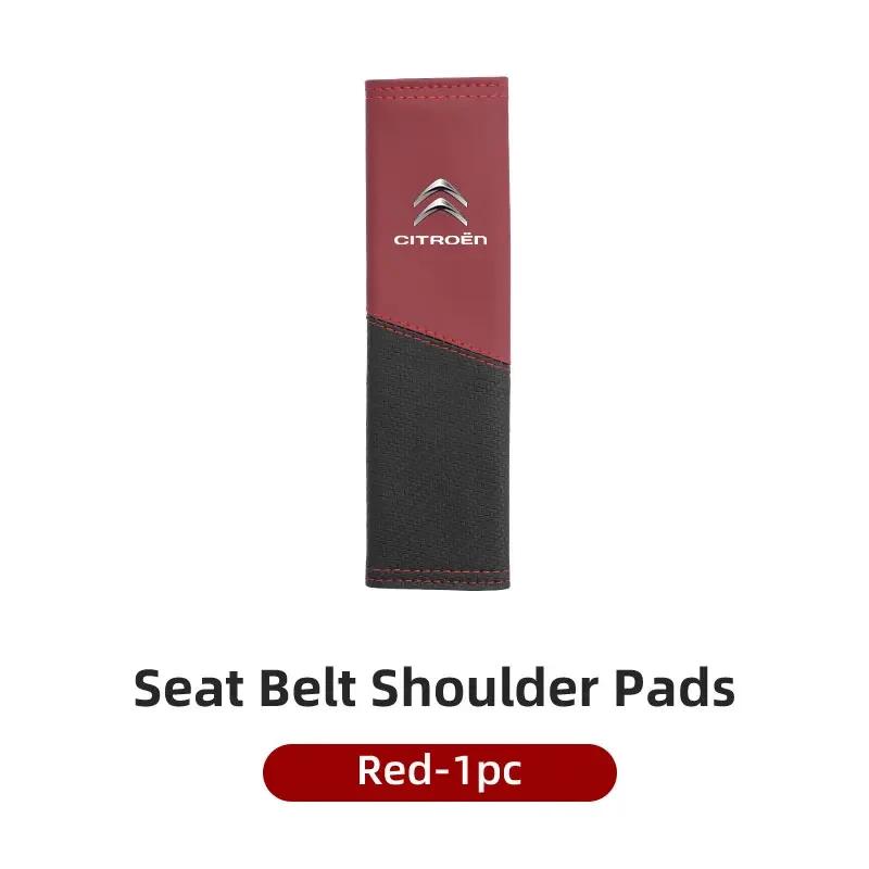 

Car Seat Belt Protection Shoulder Pad Spliced Carbon Fibre Strap For Citroen C5 C1 C2 C6 C4L DS3 DS4 DS5 C-Elysee Grand Berlingo