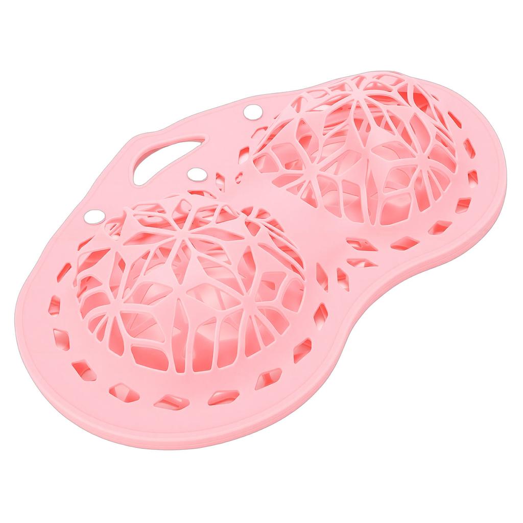 Silicone Bra Washing Bag Anti Deformation Underwear Laundry Bag for Washing Delicates Pink