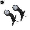 2pc 12V 24V Trailer LED Side Marker Lighting Outline Marker Truck Light Van LED Lights Trailer Side Marker Light For Trailer