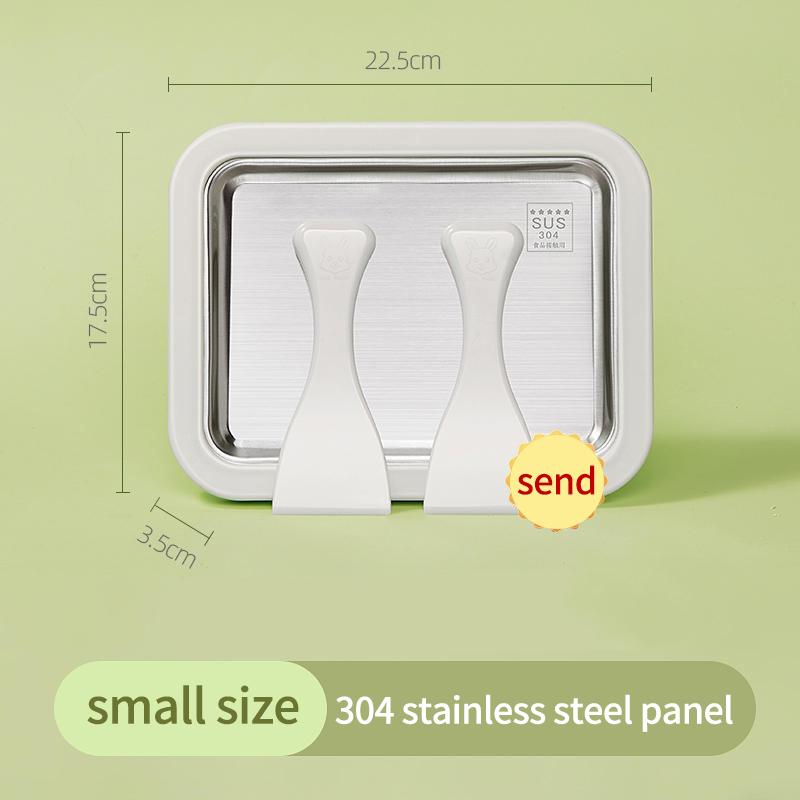 Domácí výrobník rolované zmrzliny Malý dětský domácí jogurtový pudink Nerezová pánev na smaženou ledovou zmrzlinu Stroj na smaženou ledovou zmrzlinu