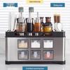 Stainless Steel Kitchen Seasoning Rack Set