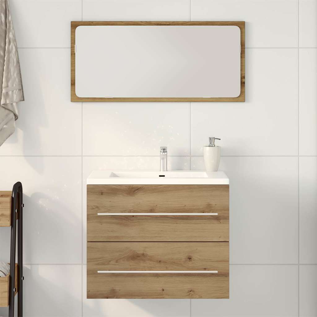 Artisan Oak Bathroom Vanity Cabinet 60 X 38.5 X 48 Cm