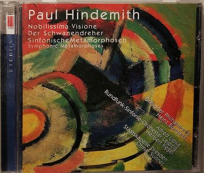 CD HINDEMITH, LIPKA, KEGEL, BONGARTZ;  - Noblissima Visione  BC30412 Berlin Classics 1994 Germany Classical Used