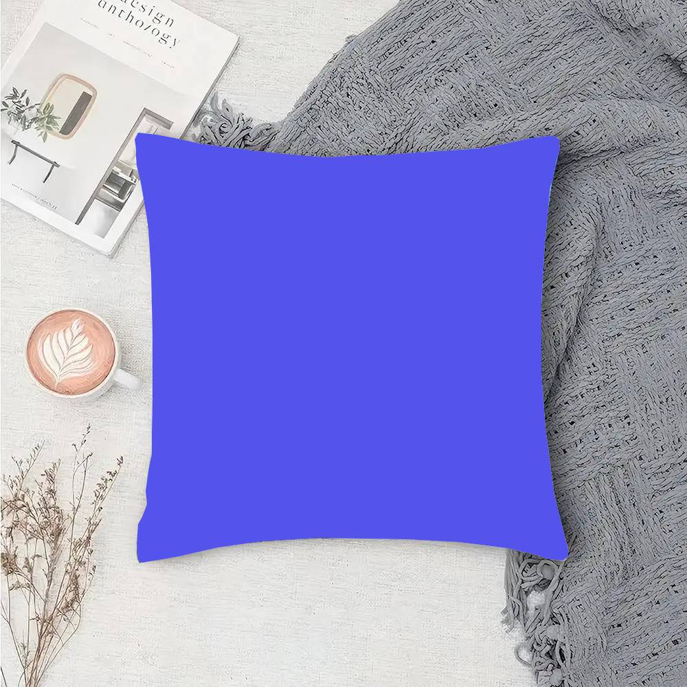 Candy colored pillowcase black and white solid color Pillow Case Fashion Square Pillowcase Bedroom Sofa Room Ins Decoration