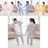 Premium Quality Halloween Kids Pajamas Cosplay Costume Featuring Pokemon Pikachu Dragon Cow Designs