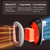 Wall-Mounted Space Heater with Adjustable Thermostat & Timer Quick Warmth Electric Heaters Portable Plug-in Room Heater for Bathroom Bedroom