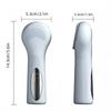 Waterproof Silicone Facial Cleanser Ultrasonic Heated Facial Brush Face Scrubber  Household Use
