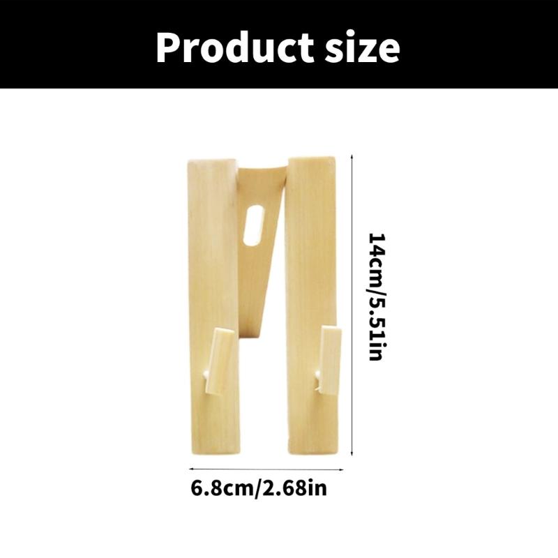 2 Stück Holz Chinesischer Faltfächer Halter Ständer Handfächer Präsentationsständer für Künstlerische Heimtisch Mittelstücke Dekoration