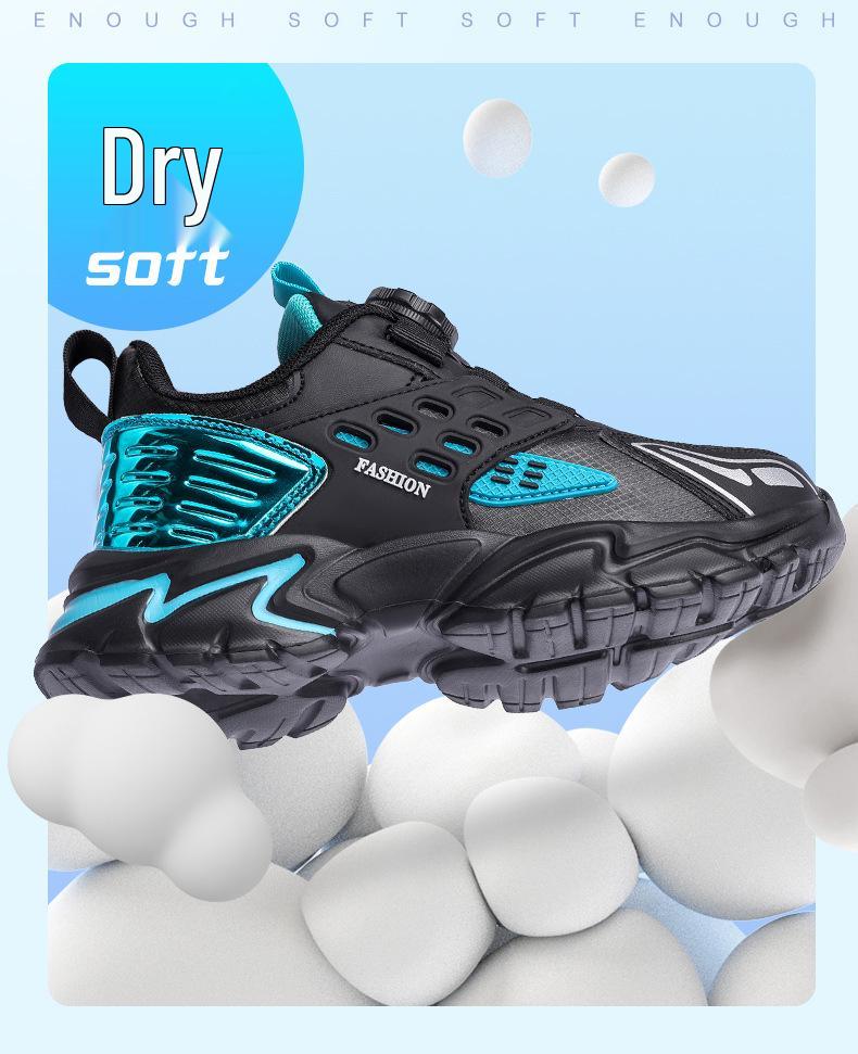 Boys' 2025 Autumn Mesh Running Shoes: Breathable, Lightweight & Comfortable Sneakers for Kids