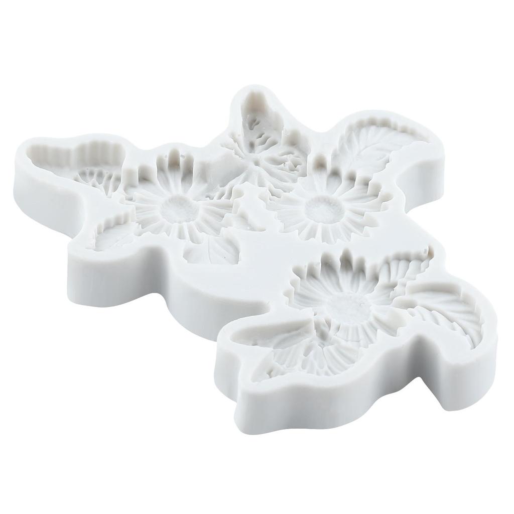 Gänseblümchen Silikonform Schmetterling Fondantformen Kuchen Dekorationswerkzeuge Cupcake Topper Süßigkeiten Harz Ton Schokolade Gumpaste Form
