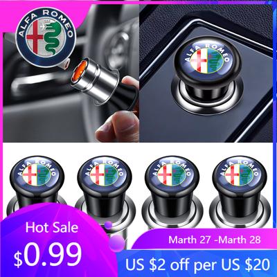 For Alfa Romeo Car Portable Cigarette Lighter Auto Badge Cigar Lighter Adapter For Alfa Romeo 159 Giulietta Giulia 147 Mito 156