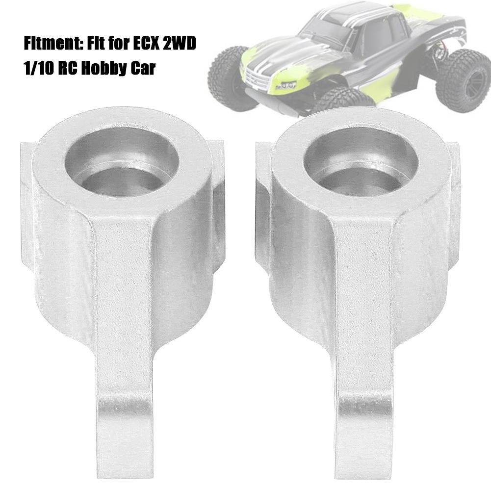 Aluminum Alloy Rear Hub Axle Carrier Replacement Fit for ECX 2  1Celsius10 RC Hobby Car