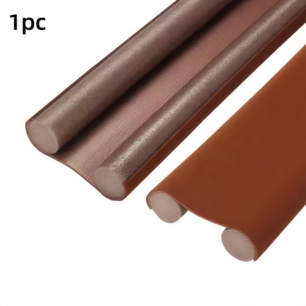 

Дверной нижний фиксатор тяги из высокопрочной резины и ткани - звукоизоляционный энергосберегающий водонепроницаемый уплотнитель для дверей спальни - 36,61 дюйма 1pcs коричневый
