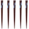Happy Set of Made In PID4784 J-kitchens Chopsticks, 5, Material Wood, Chopsticks, Japan,